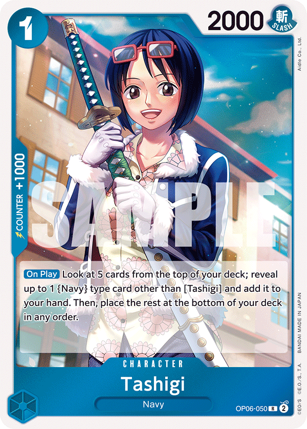 Tashigi — WINGS OF THE CAPTAIN - OP-06