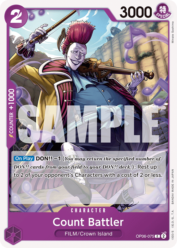 Count Battler OP-06 OP06-075