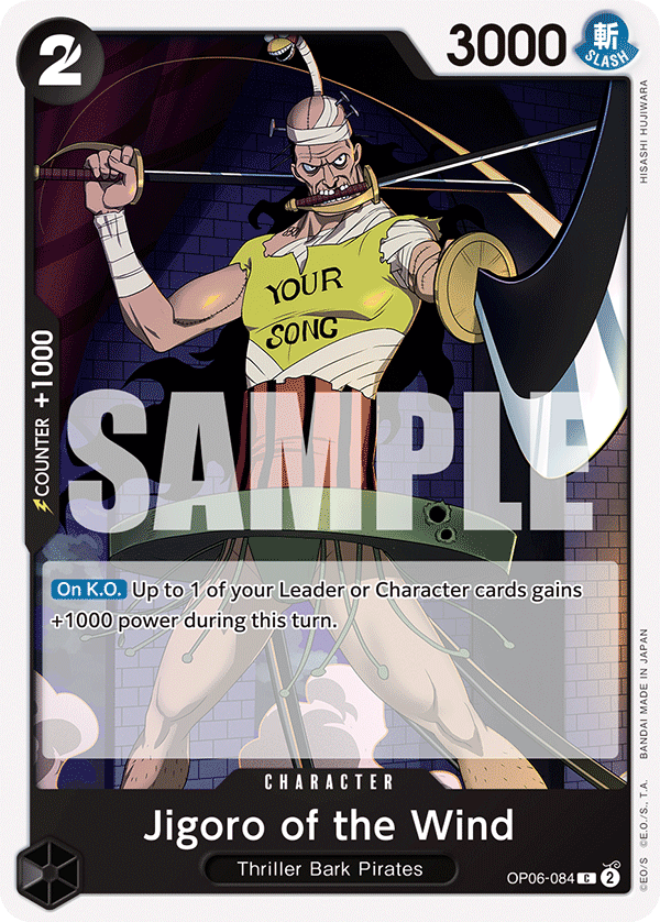 Jigoro of the Wind OP-06 OP06-084