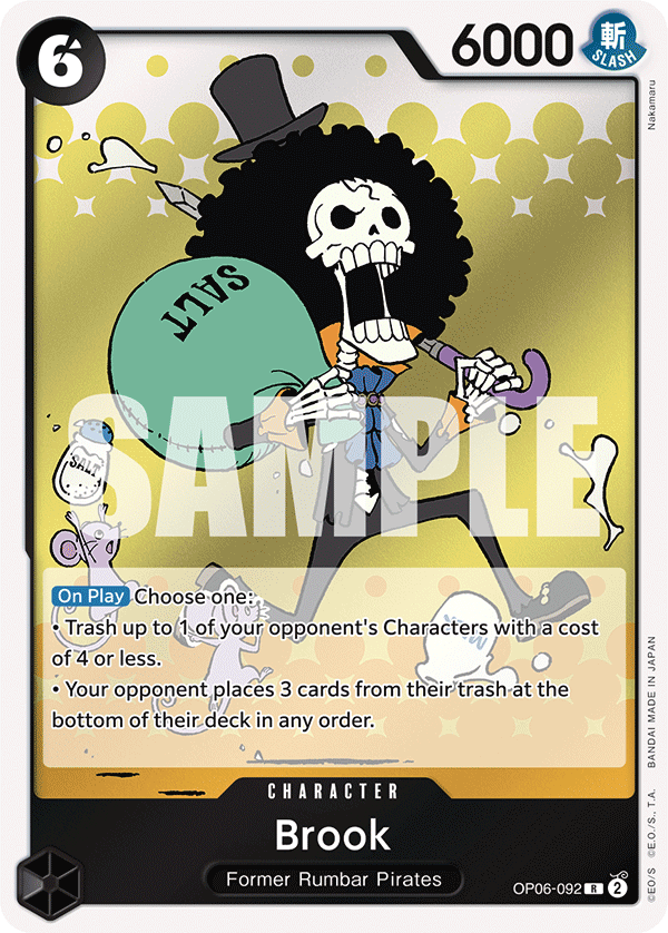 Brook — WINGS OF THE CAPTAIN - OP-06