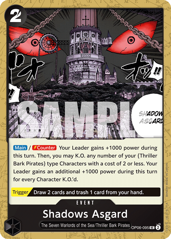 Shadows Asgard OP-06 OP06-095