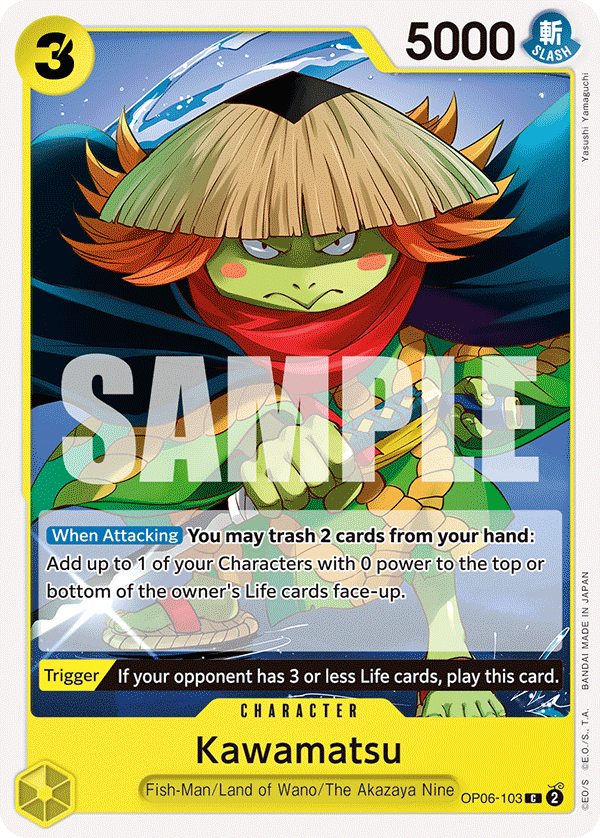 Kawamatsu — WINGS OF THE CAPTAIN - OP-06