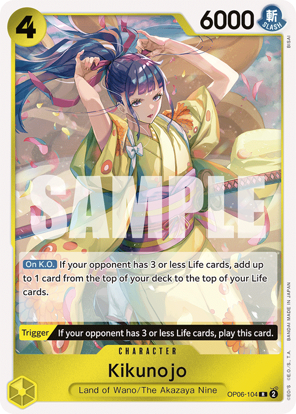 Kikunojo — WINGS OF THE CAPTAIN - OP-06