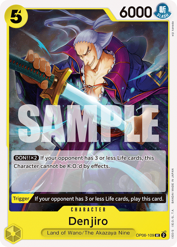 Denjiro — WINGS OF THE CAPTAIN - OP-06
