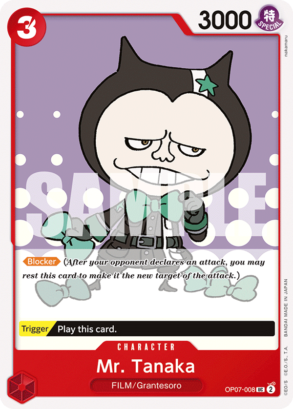 Mr. Tanaka OP-07 OP07-008