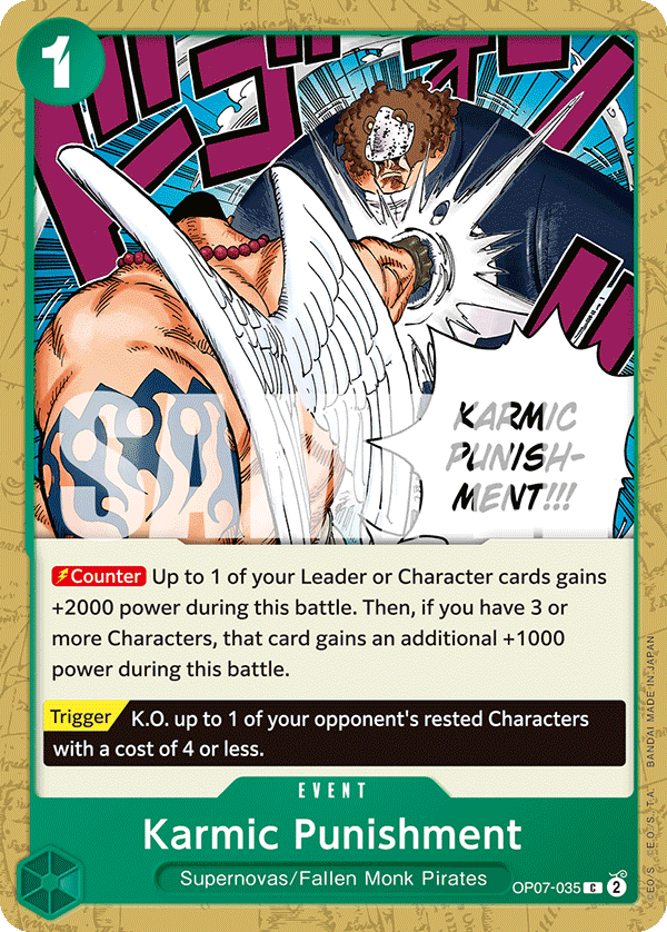 Karmic Punishment OP-07 OP07-035