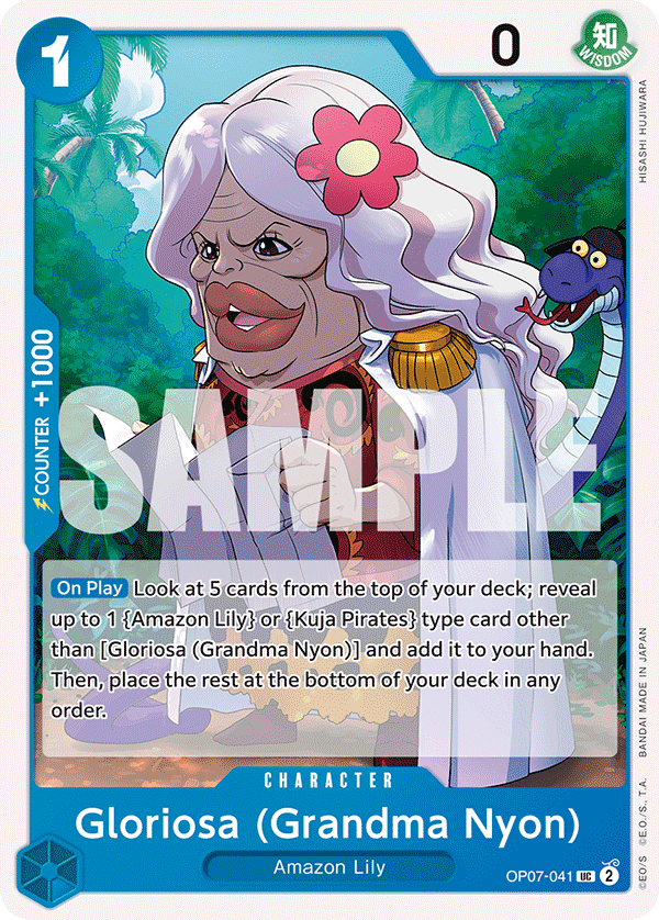 Gloriosa (Grandma Nyon) OP-07 OP07-041