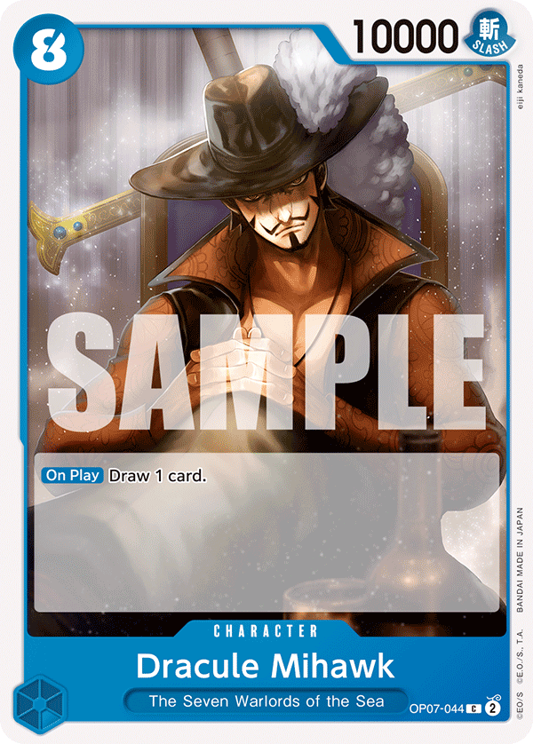 Dracule Mihawk OP-07 OP07-044