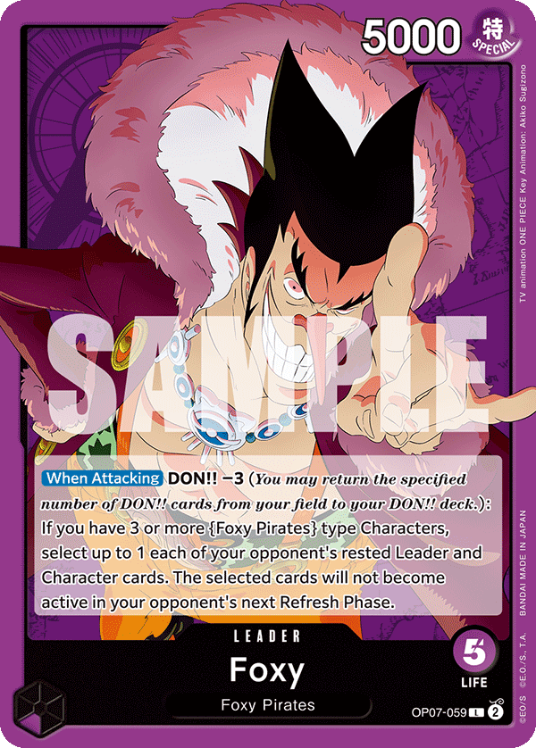 Foxy — 500 YEARS IN THE FUTURE - OP-07
