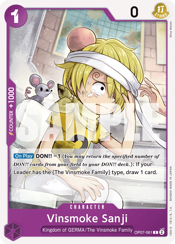 Vinsmoke Sanji OP-07 OP07-061