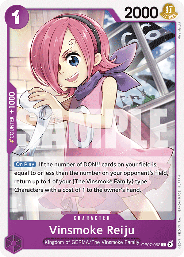Vinsmoke Reiju OP-07 OP07-062