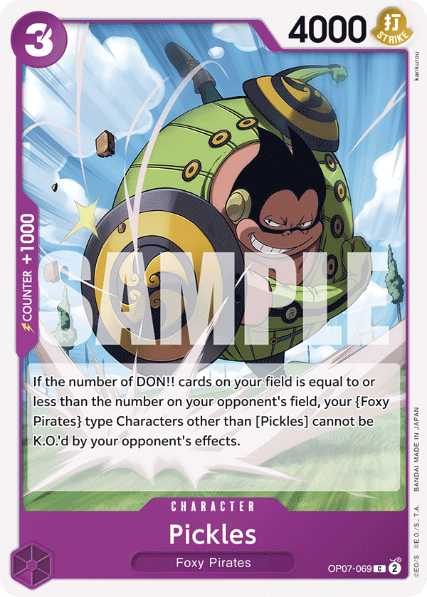 Pickles OP-07 OP07-069