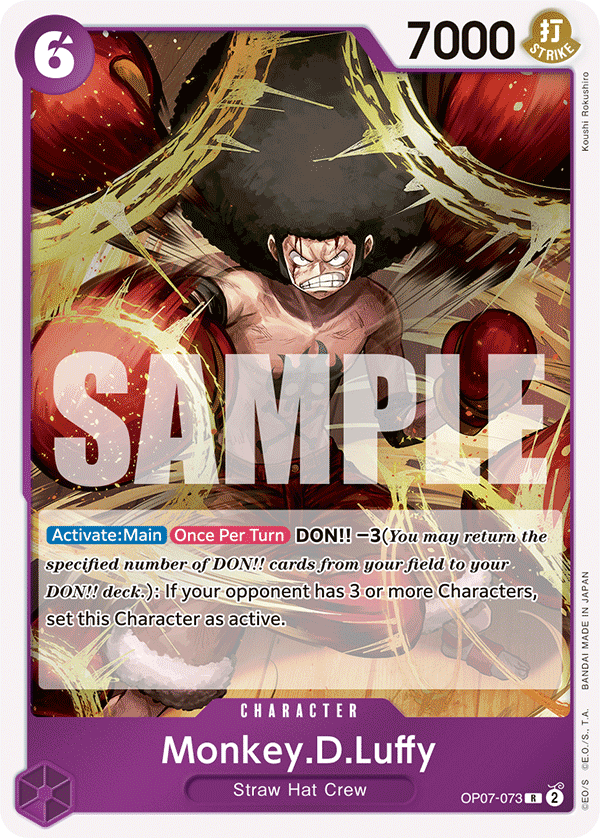 Monkey.D.Luffy OP-07 OP07-073