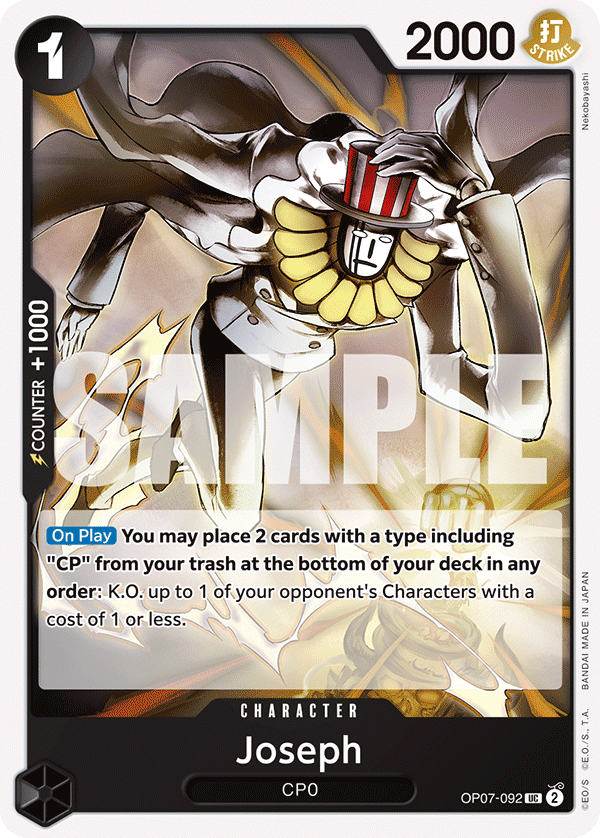 Joseph OP-07 OP07-092