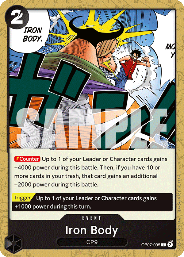 Iron Body OP-07 OP07-095