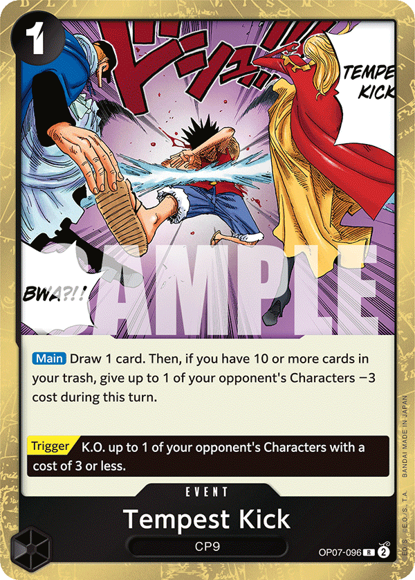 Tempest Kick OP-07 OP07-096