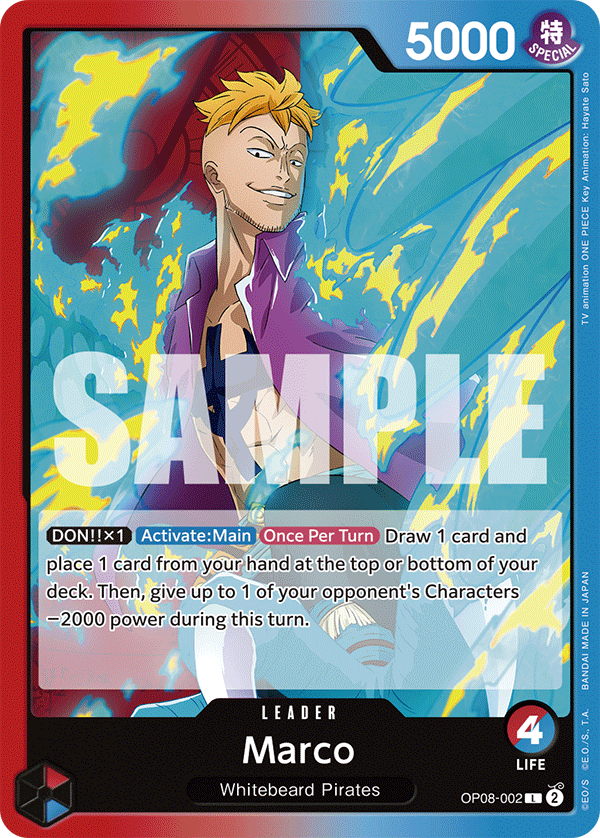 Marco — TWO LEGENDS - OP-08