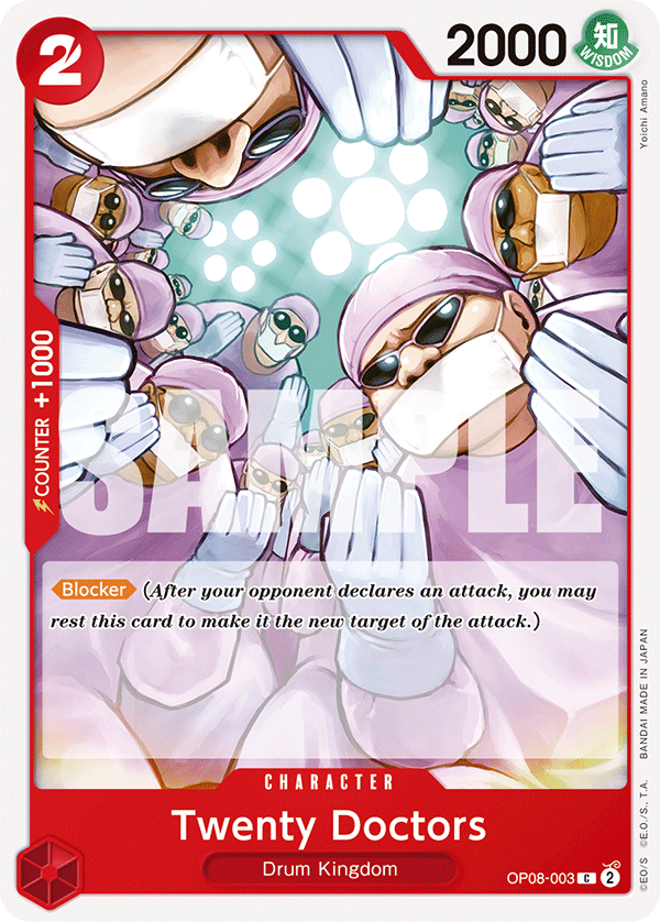 Twenty Doctors OP-08 OP08-003