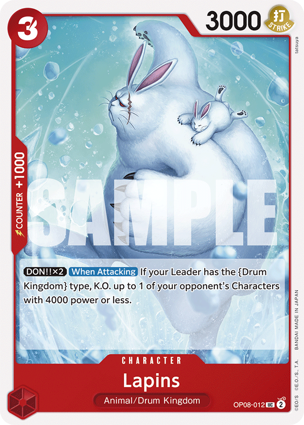 Lapins OP-08 OP08-012