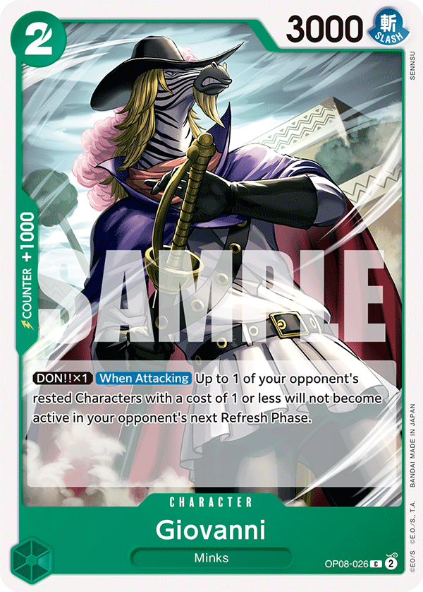 Giovanni OP-08 OP08-026