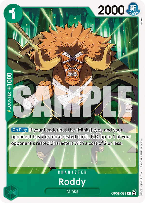 Roddy OP-08 OP08-033