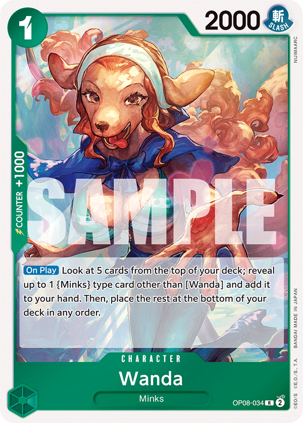 Wanda OP-08 OP08-034