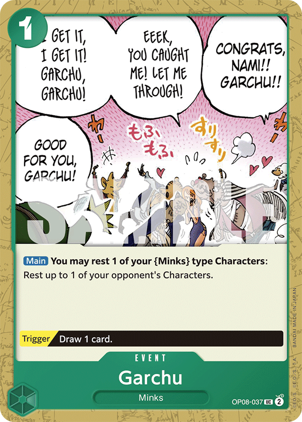 Garchu OP-08 OP08-037