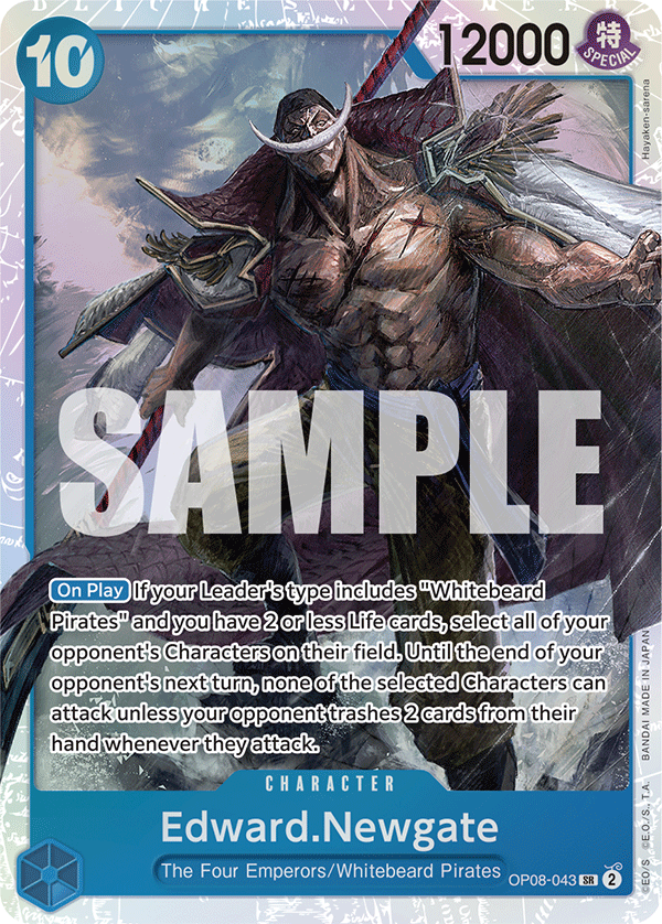 Edward.Newgate — TWO LEGENDS - OP-08