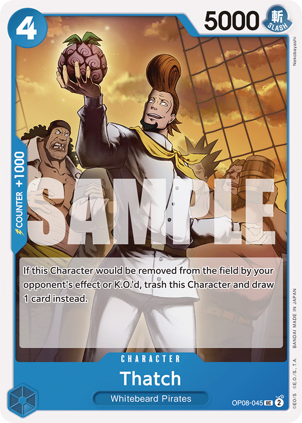 Thatch OP-08 OP08-045