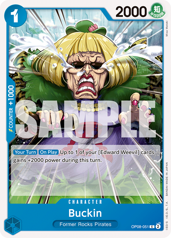 Buckin OP-08 OP08-051