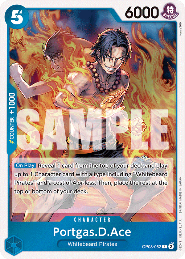 Portgas.D.Ace — TWO LEGENDS - OP-08
