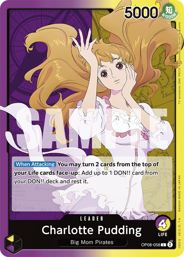 Charlotte Pudding — TWO LEGENDS - OP-08