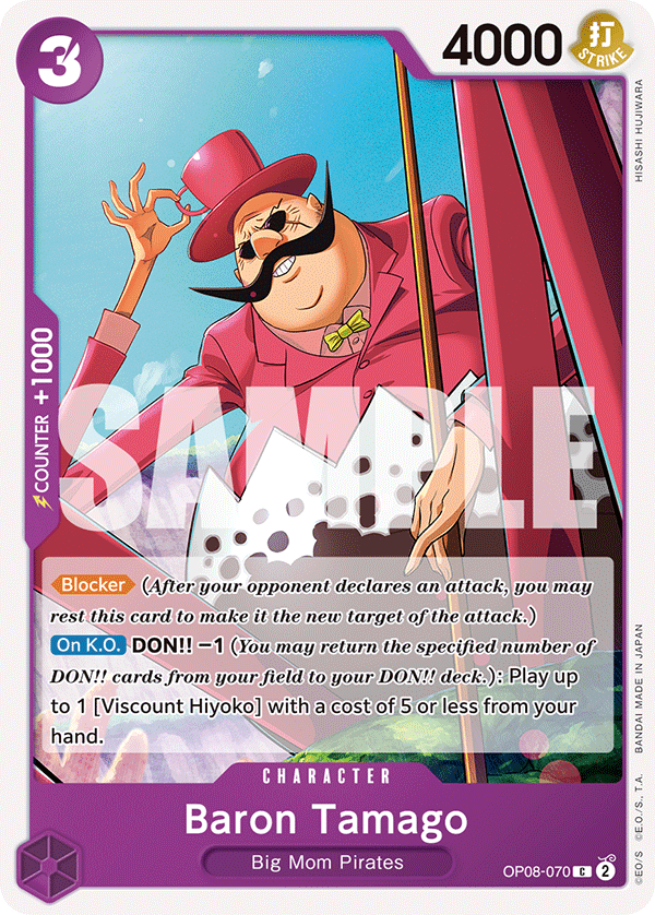 Baron Tamago OP-08 OP08-070