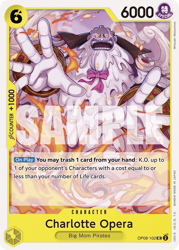 Charlotte Opera OP-08 OP08-102
