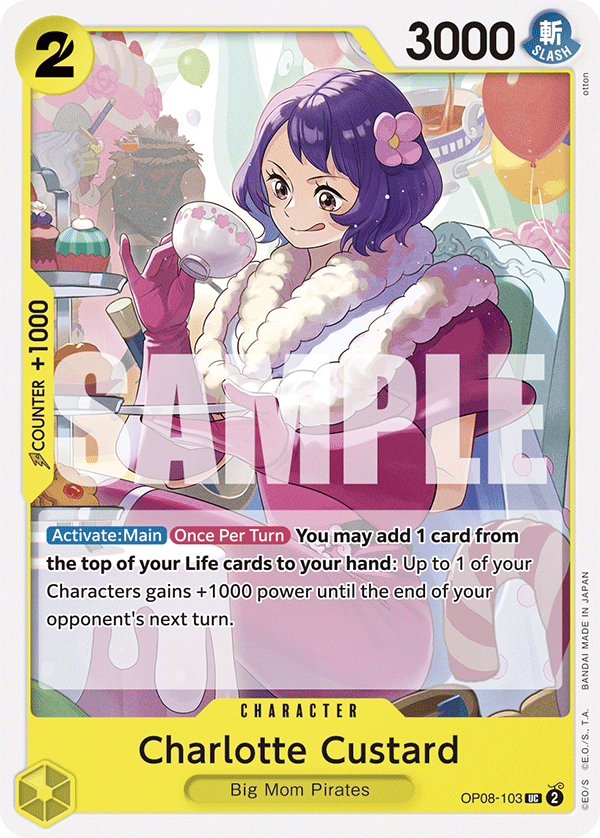 Charlotte Custard OP-08 OP08-103