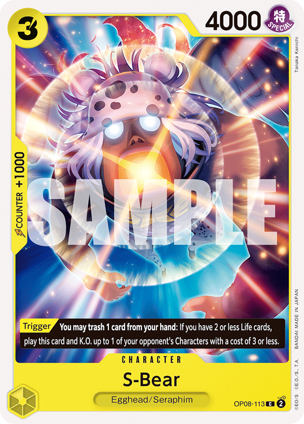 S-Bear OP-08 OP08-113