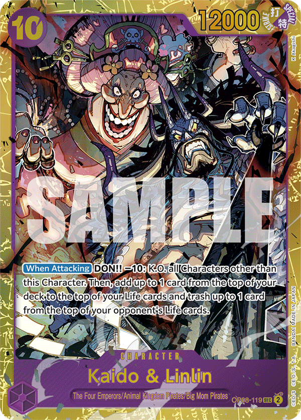 Kaido & Linlin — TWO LEGENDS - OP-08