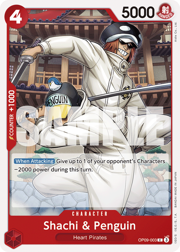 Shachi & Penguin OP-09 OP09-003