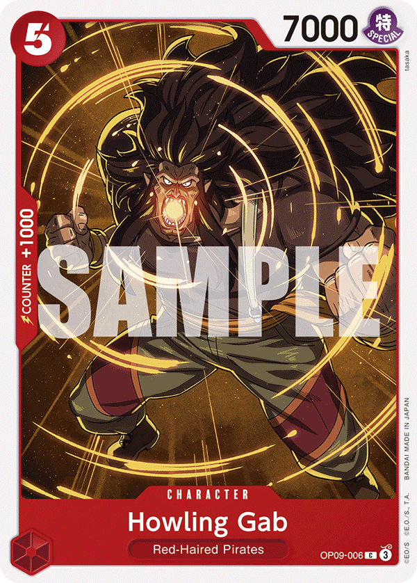 Howling Gab #OP09-006 — EMPERORS IN THE NEW WORLD - OP-09