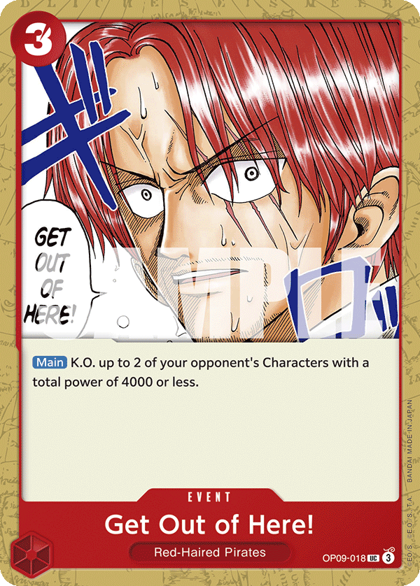 Get Out of Here! OP-09 OP09-018