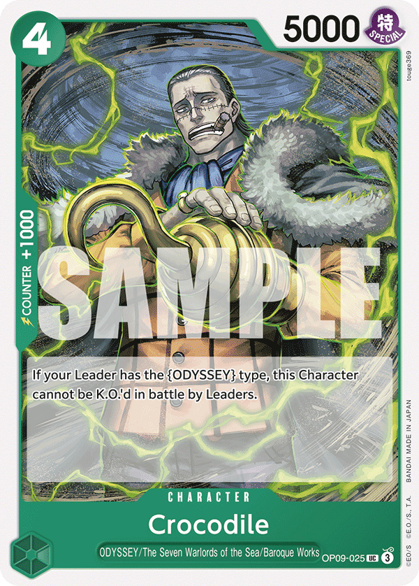 Crocodile OP-09 OP09-025