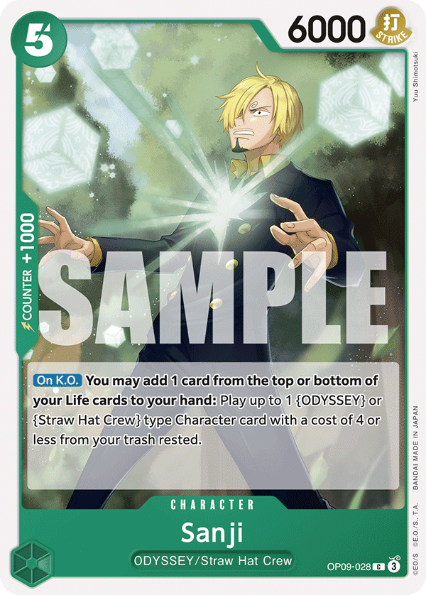 Sanji OP-09 OP09-028