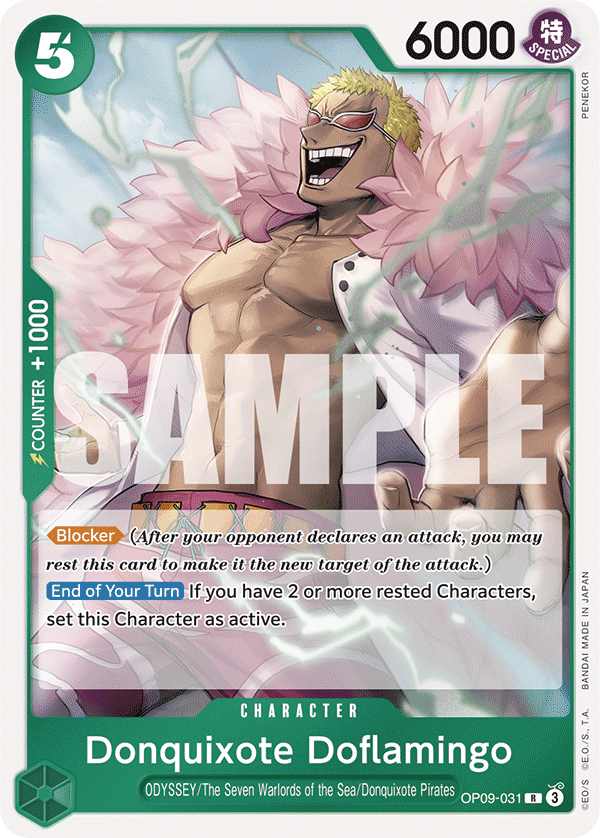 Donquixote Doflamingo OP-09 OP09-031
