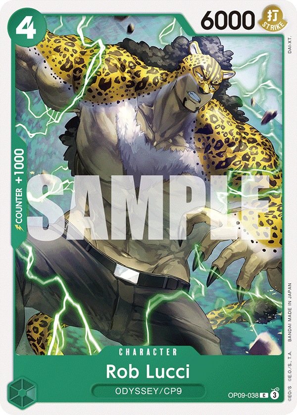 Rob Lucci OP-09 OP09-038