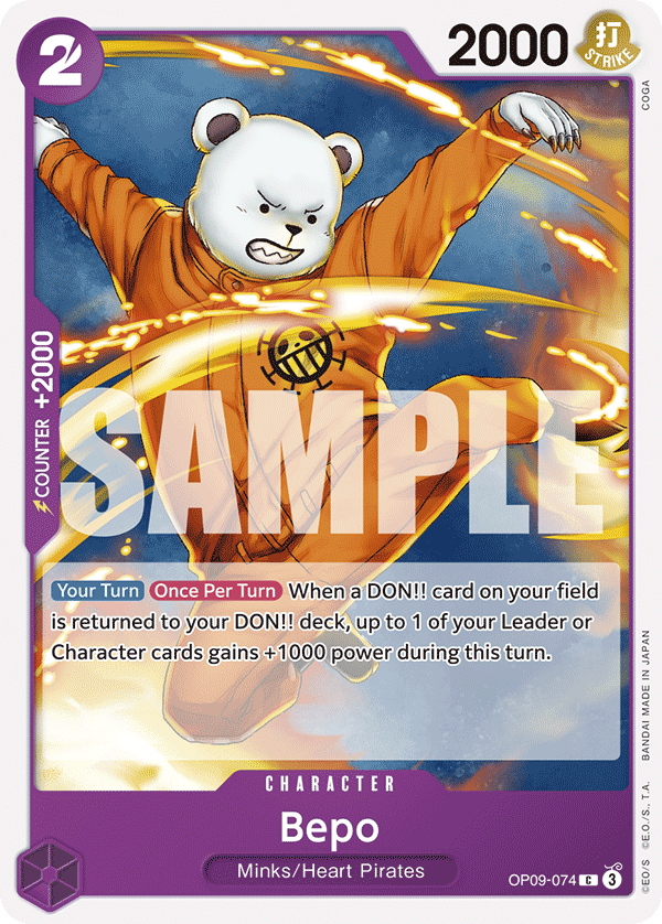 Bepo OP-09 OP09-074