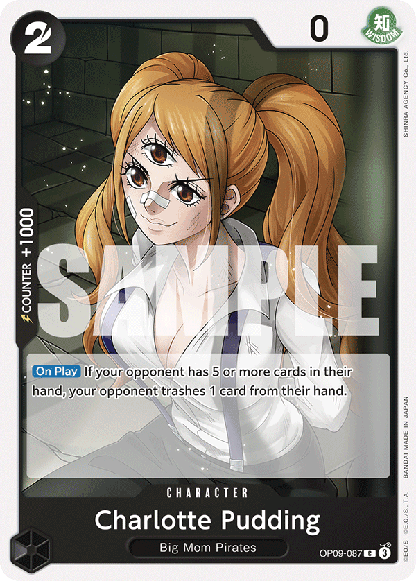 Charlotte Pudding OP-09 OP09-087