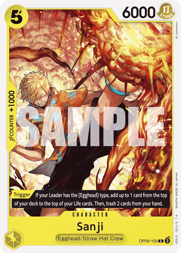 Sanji OP-09 OP09-105