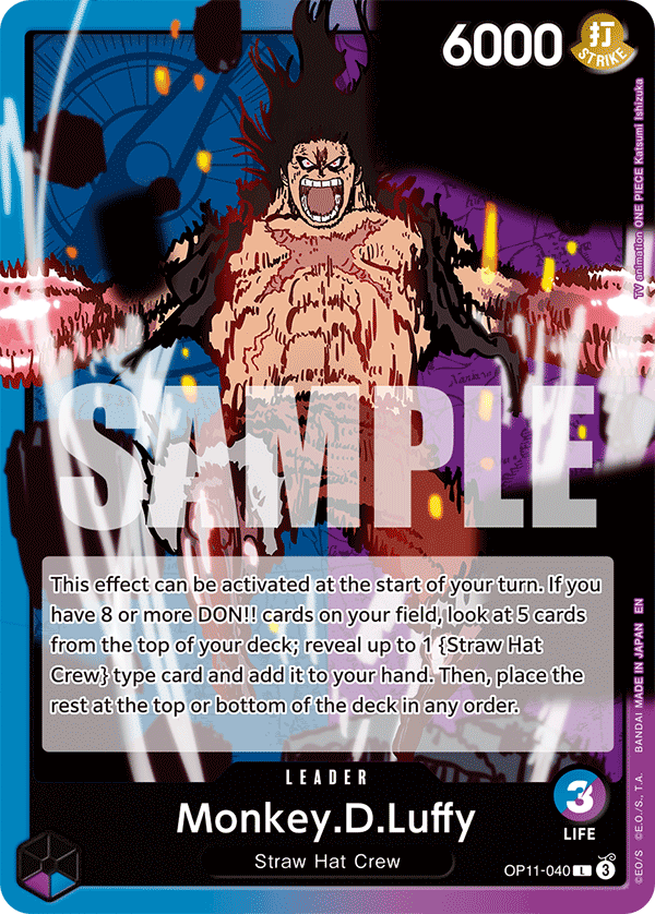 Monkey.D.Luffy OP-11 OP11-040
