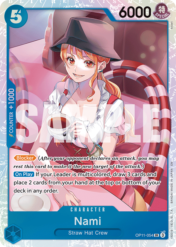 Nami #OP11-054 — A FIST OF DIVINE SPEED - OP-11