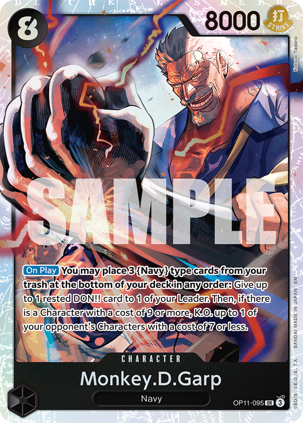 Monkey.D.Garp OP-11 OP11-095